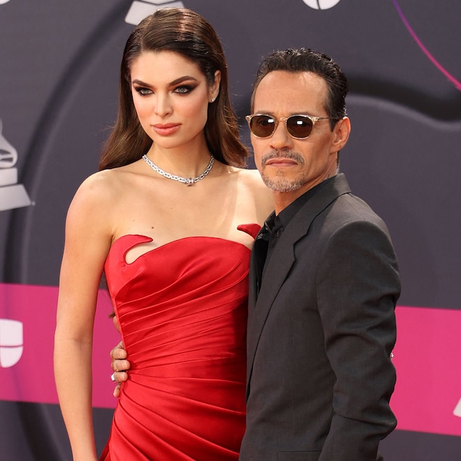 Marc Anthony, Nadia Ferreira, 2022 Latin Grammy Awards, Red Carpet Fashion